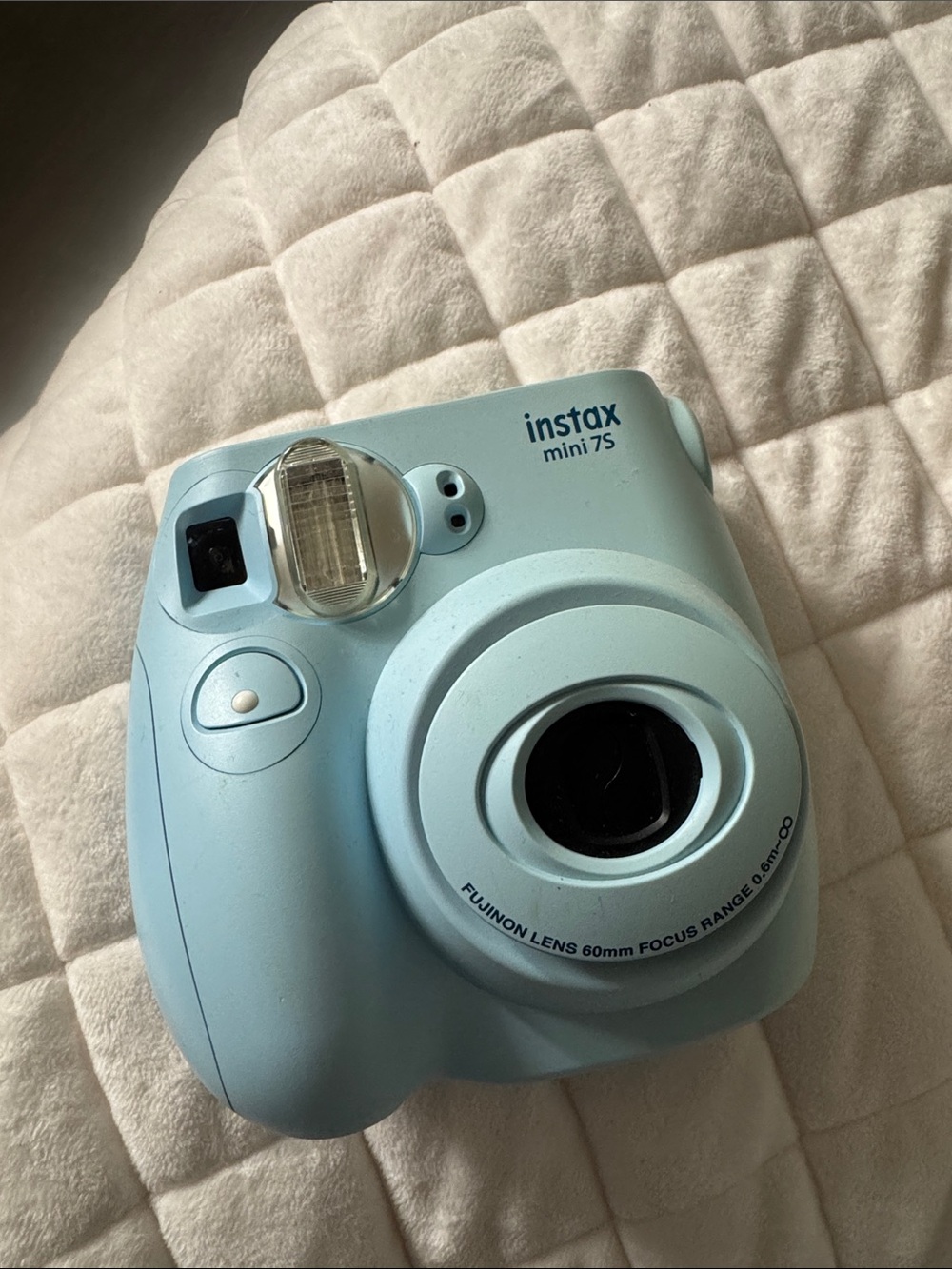 Fujifilm instax mini 7S Instant Camera in Light Blue